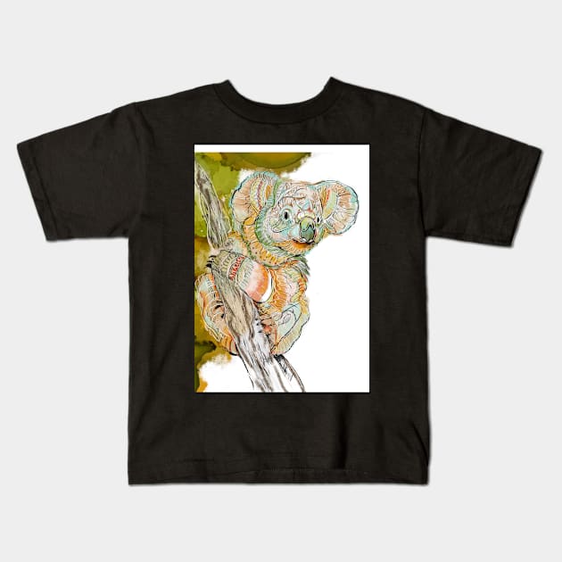 Koala Kids T-Shirt by JessKingArtist